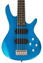 Bajo Electrico de 5 Cuerdas Con Funda AzulBL