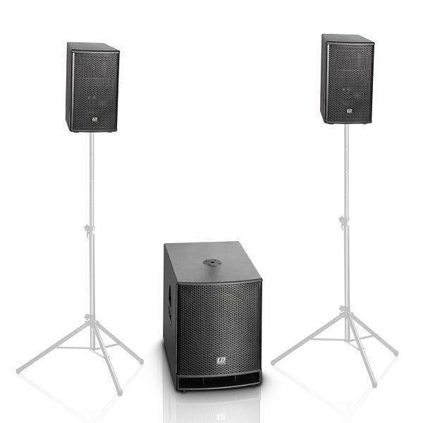 Sistema De Audio 1Sub 15" Y 2 Sat. 8"