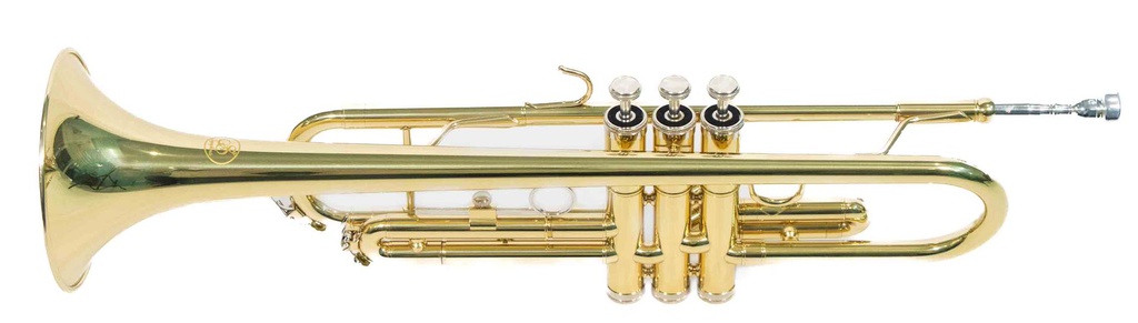 Trompeta Symphonic Laqueada En Bb Doble Llave