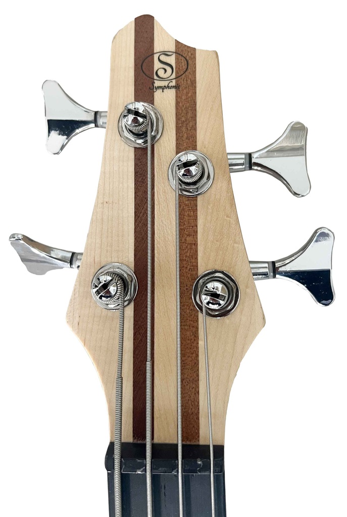 Bajo Electrico Symphonic Con Funda NEGRO