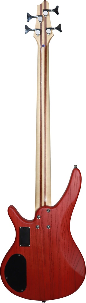 Bajo Electrico Symphonic Activo Con Funda Rojo