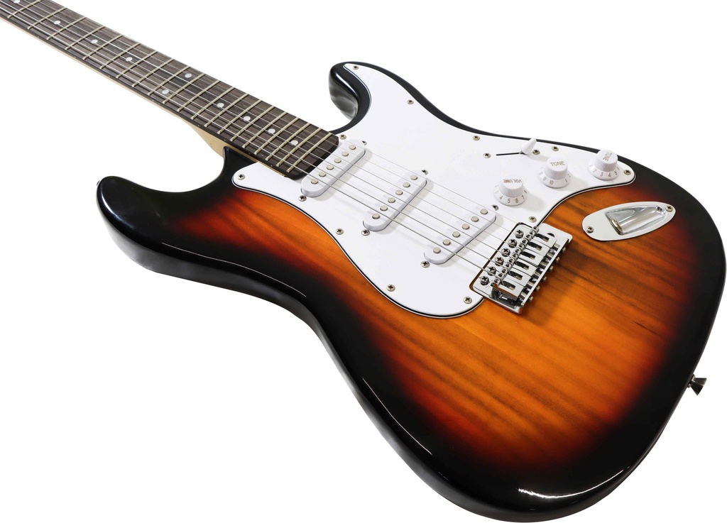 Guitarra Electrica Symphonic Con Funda Bs Sqoe CT-A BS
