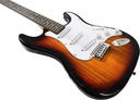 Guitarra Electrica Symphonic Con Funda Bs Sqoe CT-A BS