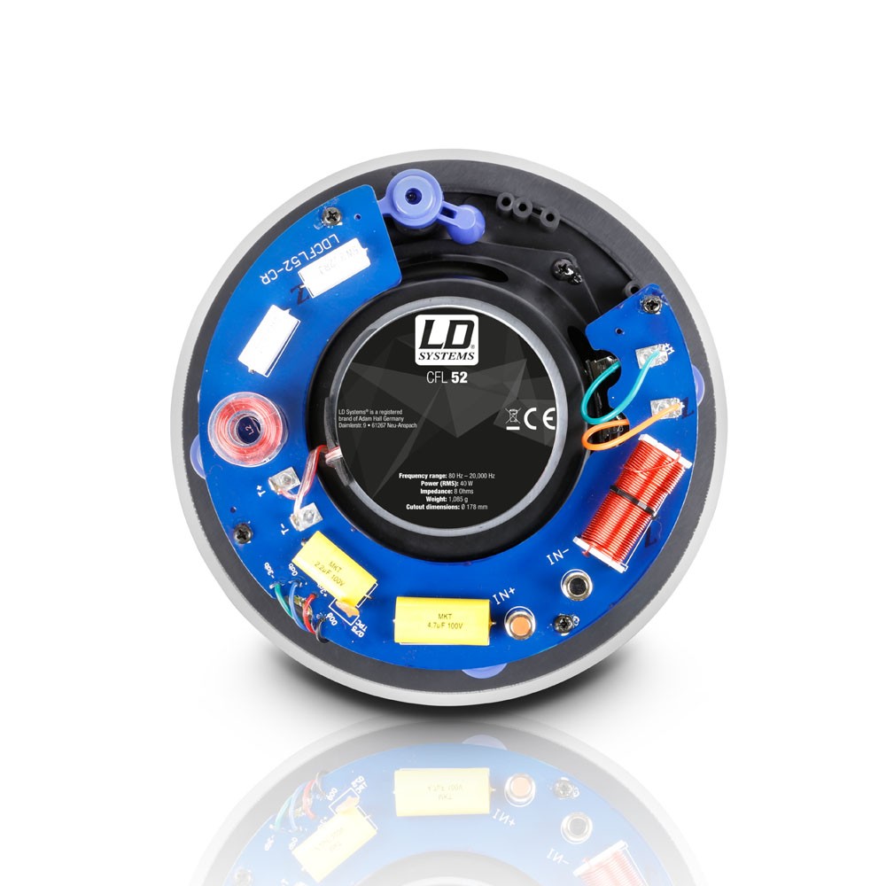 Bocina Ld Systems Empotrable De 5.25" 2 Vias 100V