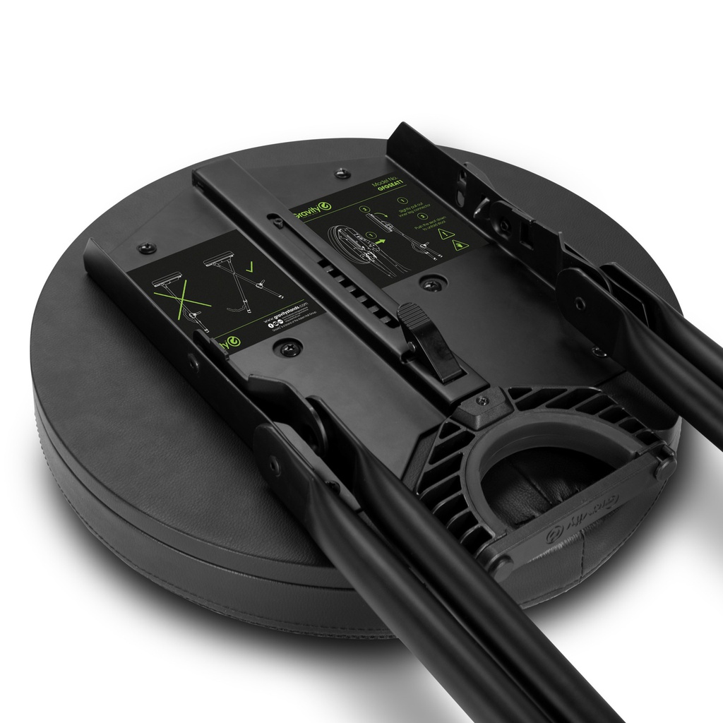 Asiento Para Guitarrista Gravity Con Soporte Para Guitarra