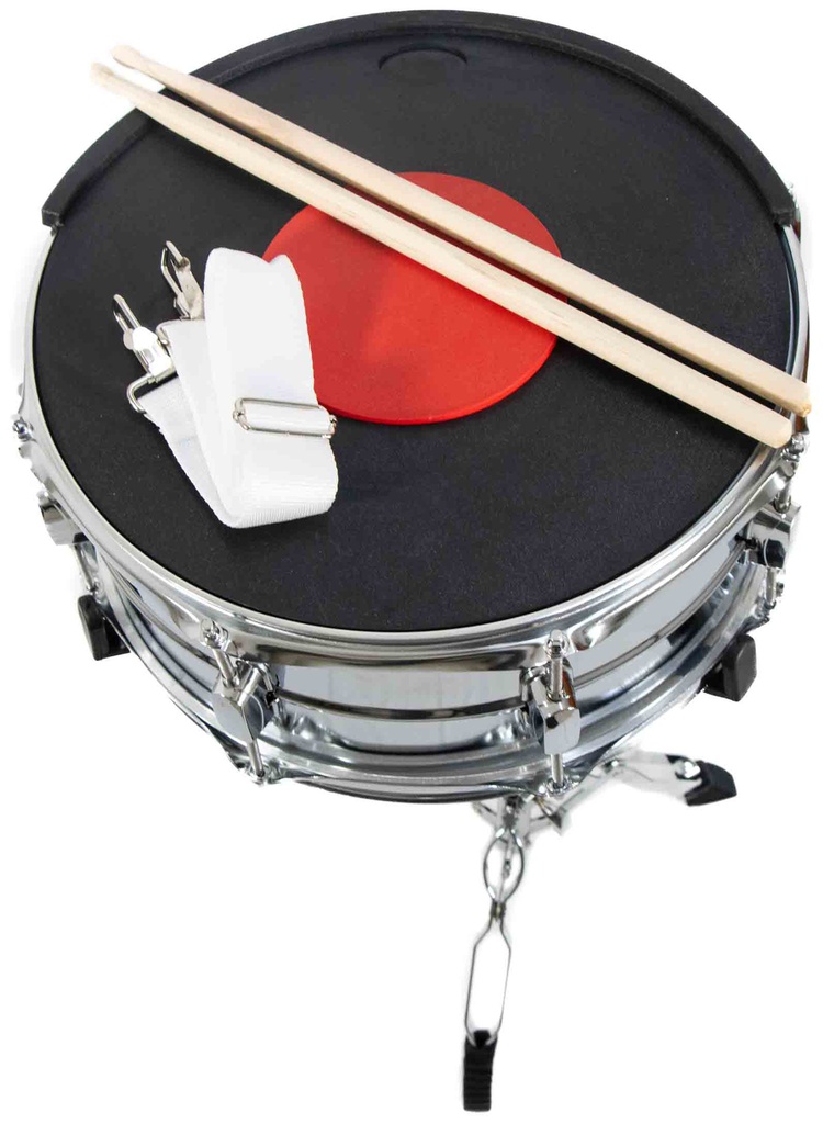 Tarola de 14x6.5 Con Atril, Baquetas, Funda