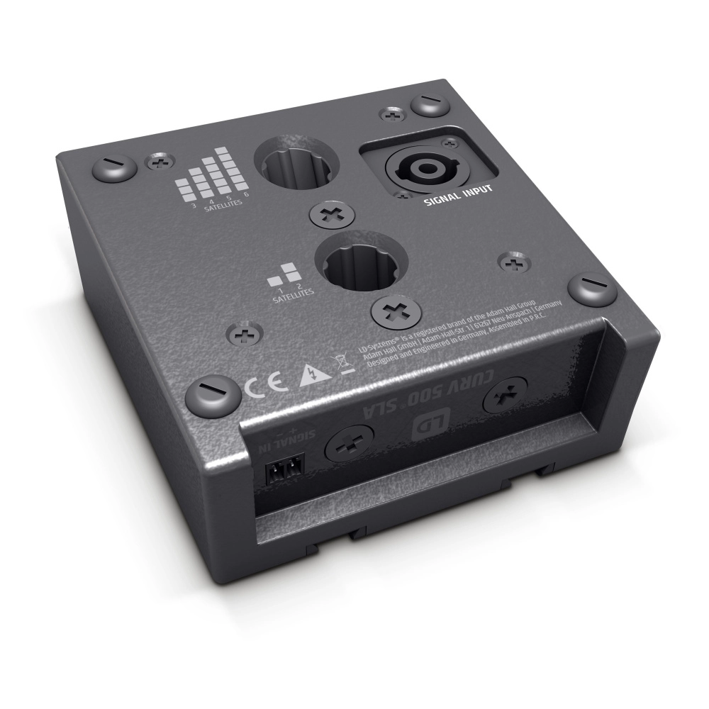 Base P/Satelites Curv 500 Entrada Speakon