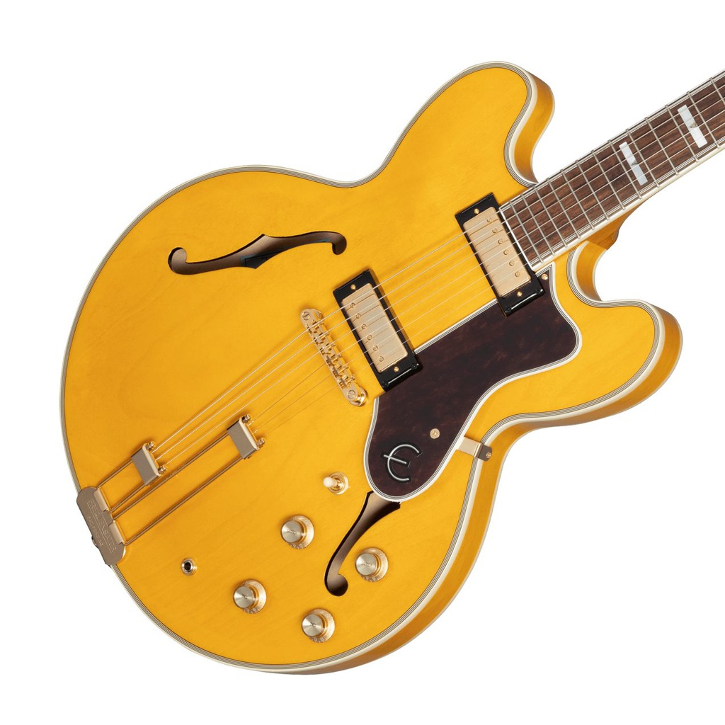 Guitarra Electrica Epiphone Sheraton Premium y Gig Bag Natural
