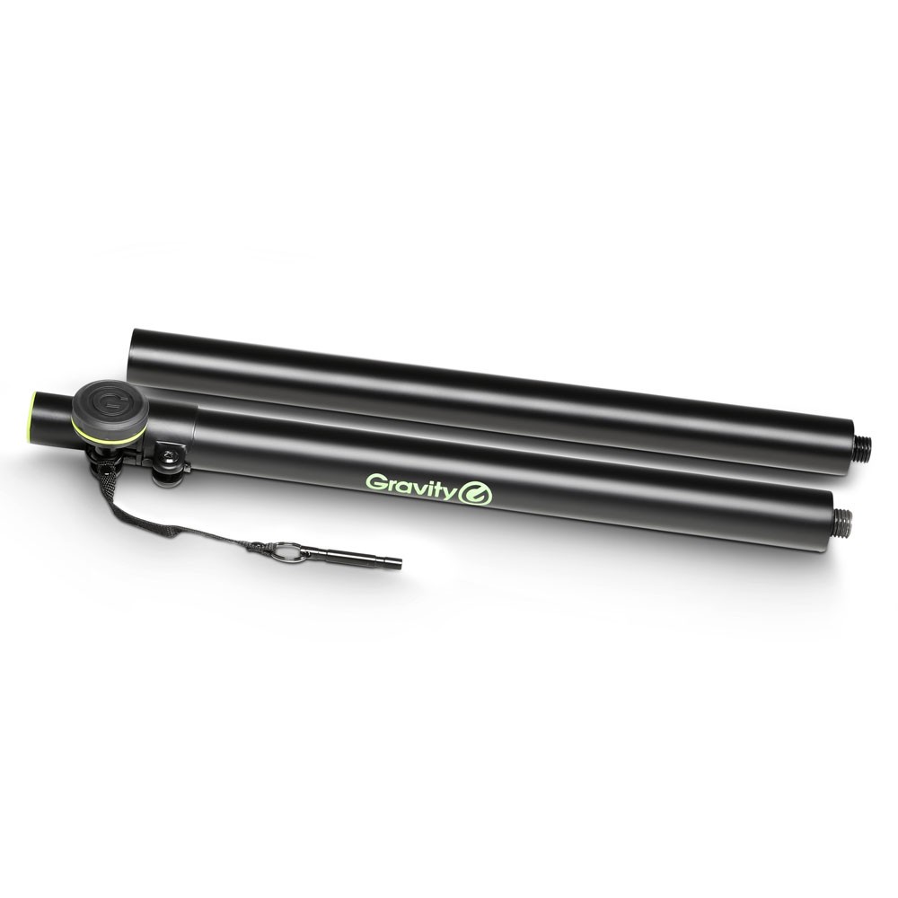 Tubo De 35mm, de 82 a 140cm, Rosca M20, con Barra de Extension