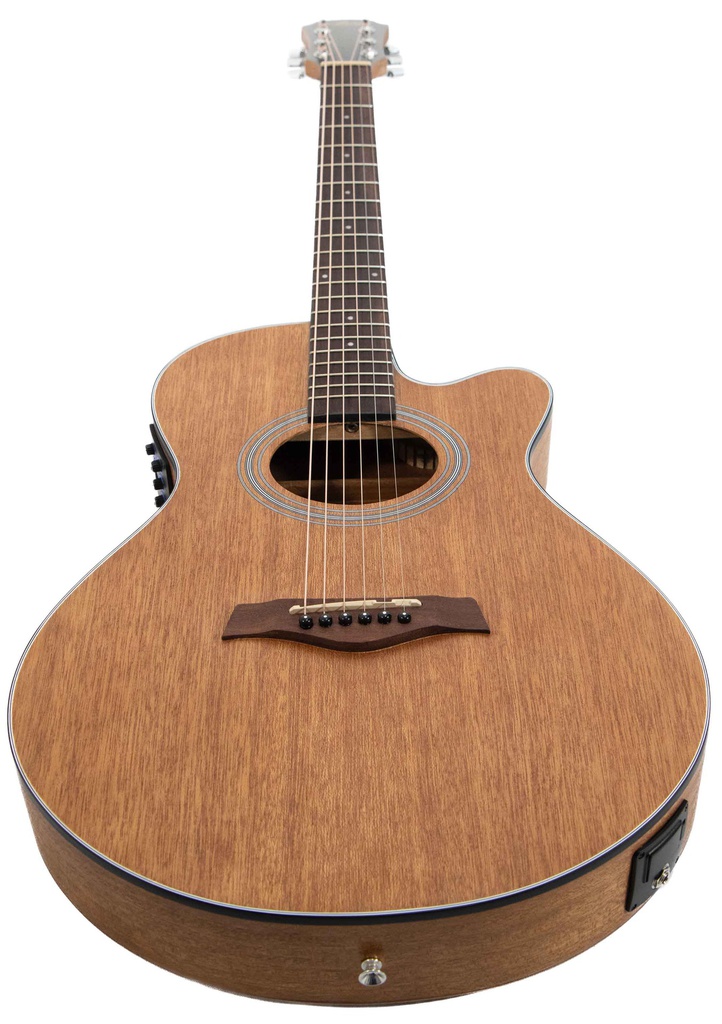 Guitarra Electroacústica Aria Mahogany FET-M1 N