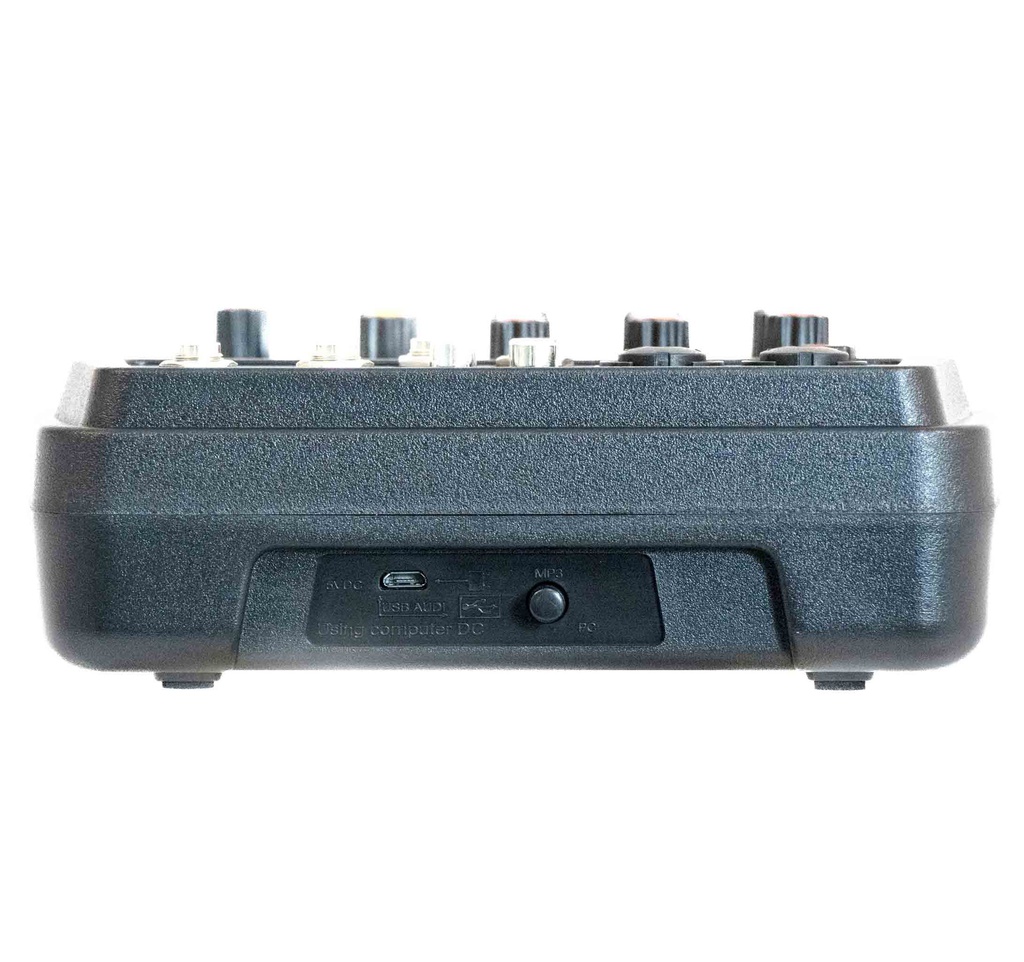 Mezcladora 4Ch. BT, PC,USB,Efectos