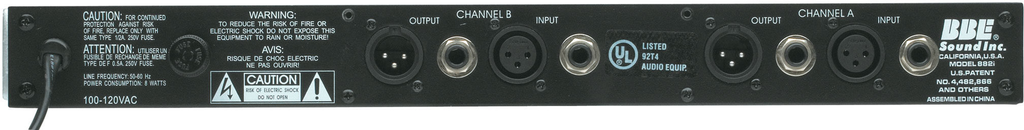 Maximizador Stereo Marca BBE882i