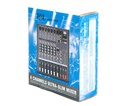 Mezcladora de 6 Canales USB/FX/Bluetooth