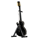Guitarra miniatura a escala AXE HEAVEN® Les Paul Custom Ebony