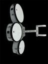 Multitenor De 3 Tambores  LM 10"12"13" QA-03