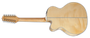 Guitarra 12-String Jumbo with cutaway, solid spruce top, flame maple back and sides, gold hardware, natural gloss finish and TK-40D electronics