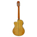 Guitarra Electroacustica Aria Clasica con recorte A-48CE N