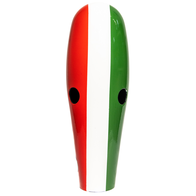 Guiro De Fibra Cp diseñado con bandera de méxico