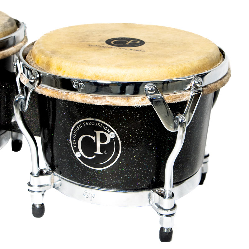 Bongo Cp Fibra De Vidrio Color Negro Escarcha