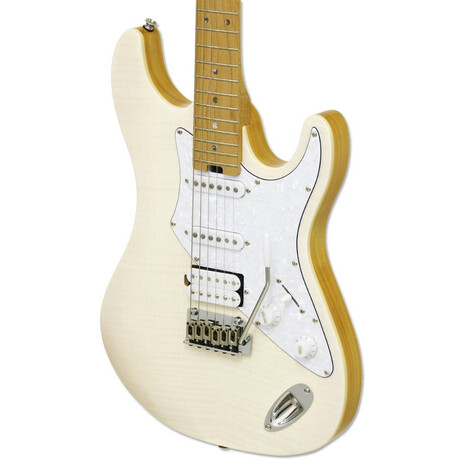 Guitarra Electrica Aria Pro II Blanco Marmol-- 714-MK2 MBWH