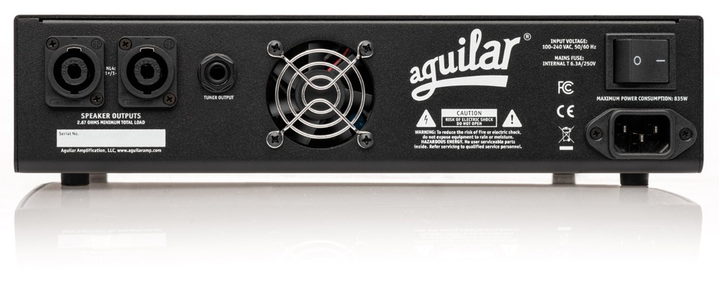 Amplificador Aguilar Super Light (700w @ 2.67ohms)