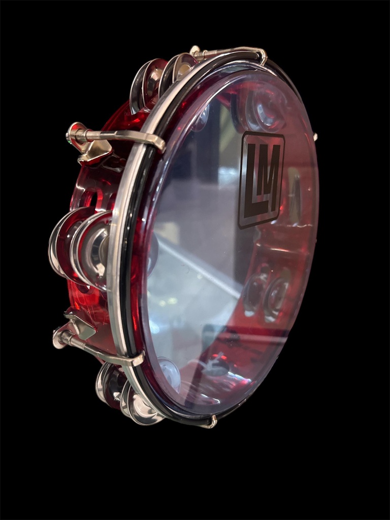 PANDERO LM DRUMS PLATEADO 10"