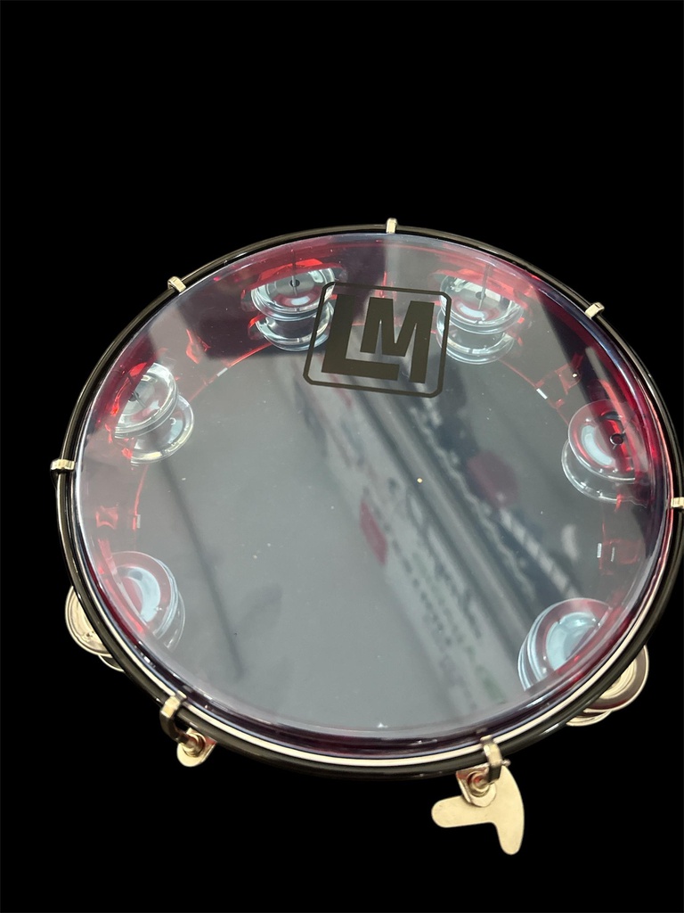 PANDERO LM DRUMS PLATEADO 10"