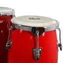 Congas LM Drums Rojas de 10"y 11" de Fibra