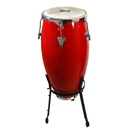Congas LM Drums Rojas de 10"y 11" de Fibra