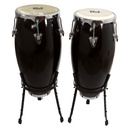 Congas LM Drums Negras de 10"y 11" de Fibra