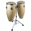Conga LM Drums Natural de 10"y 11" y Atril