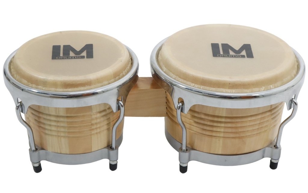 BONGO LM Drums 7"y 9" Aro Cromado  BD-110N