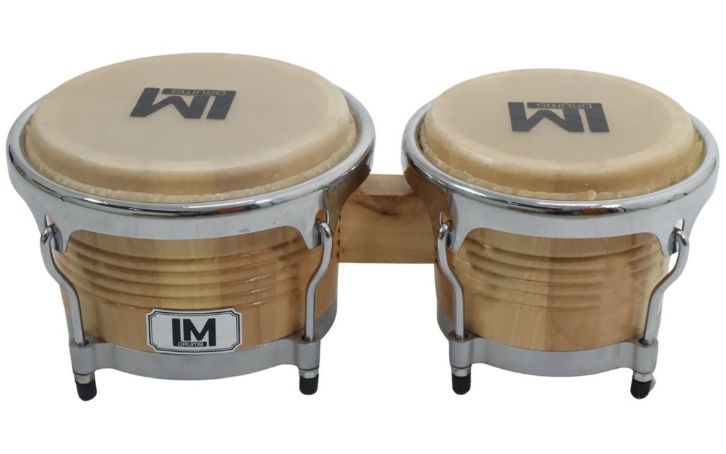 BONGO LM Drums 7"y 9" Aro Cromado  BD-110N
