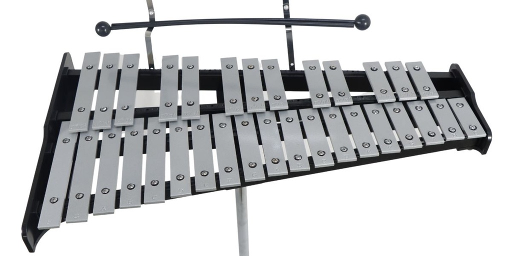 Xilofono de 32 tonos con Atril, Pad y Funda 32 tonos  M-32TONE