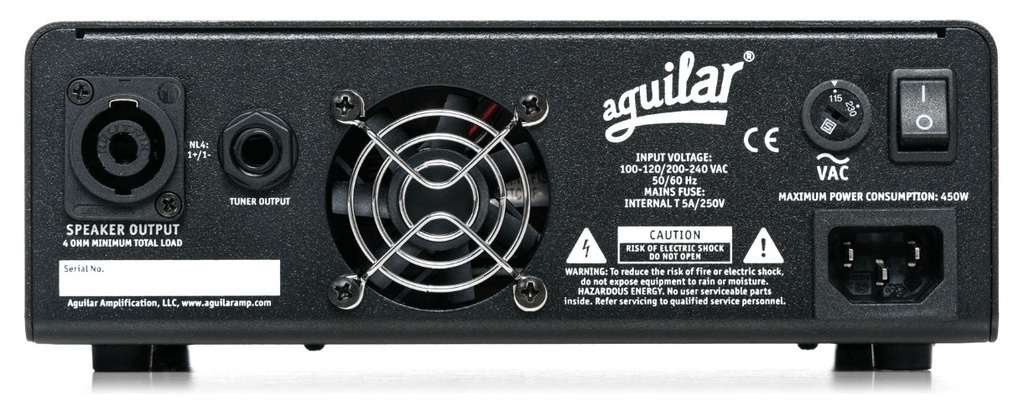 Amplificador Aguilar Tone Hammer 350