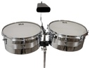 Timbales De 14" Y 15", Atril y Cencerro  TM-2