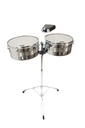 Timbales De 14" Y 15", Atril y Cencerro  TM-2