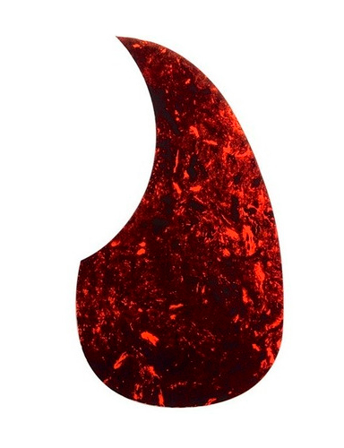 Mica Protectora De Guitarra Negra A025H(W)