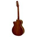 Guitarra Electroacústica Aria Mahogany FET-M1 N