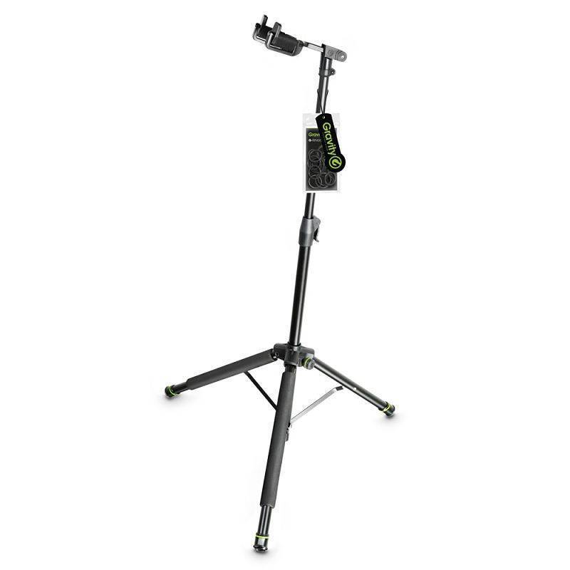 Atril Para Guitarra Gravity Cierre Automatico GS01NHB