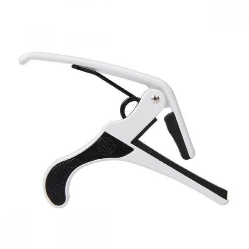 Capodastro Para Guitarra Clasica Blanco Alice