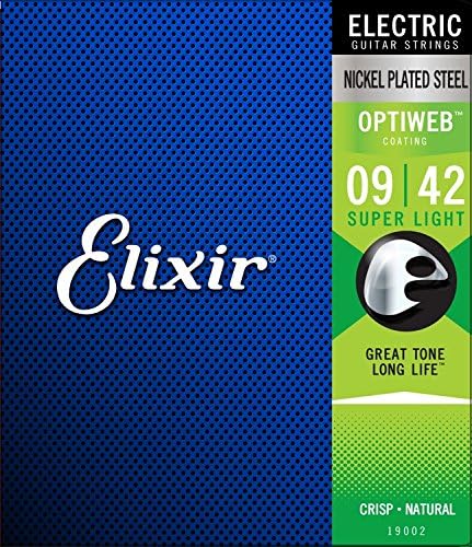 Juego de Cuerdas Para Guitarra Electrica Elixir 19002