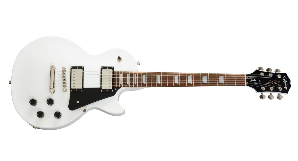 Guitarra Electrica Epiphone Les Paul Studio Blanca