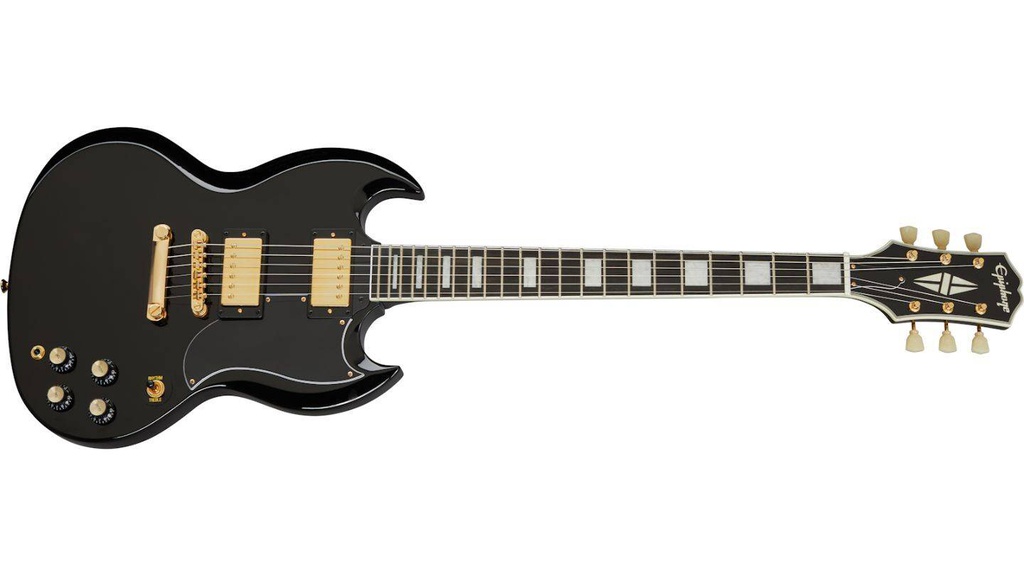 Guitarra Electrica Epiphone Sg Custom Ebony