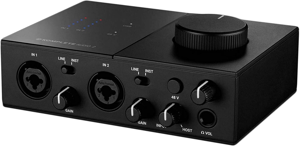Interfase de Audio Native Komplete Audio 2