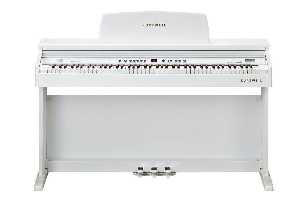 Piano con base Kurzweil KA130 color Blanco