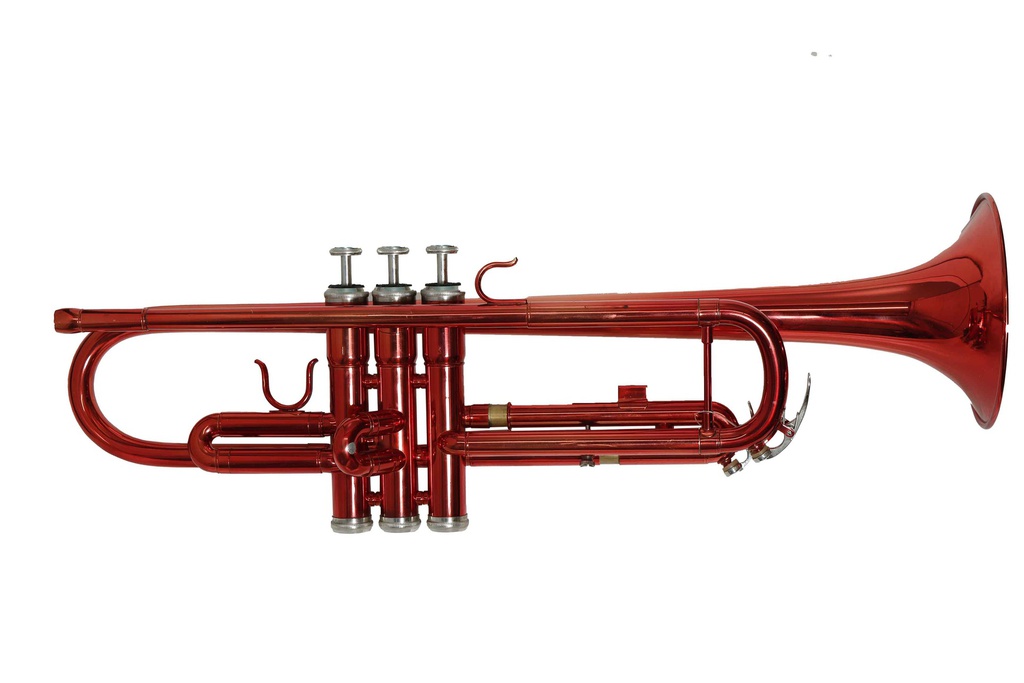 Trompeta Symphonic Roja En Bb