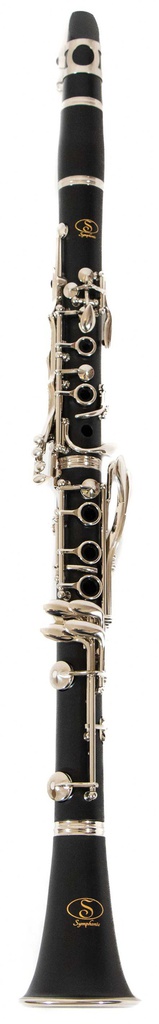 Clarinete Symphonic De ABS De 17key Negro Bb Nickel Tone:Bb