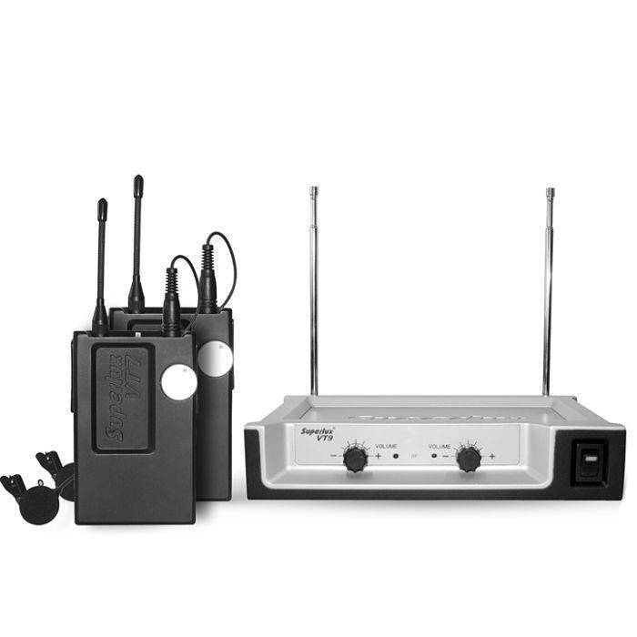 Microfonos De Solapa Doble VT97DD-E12A