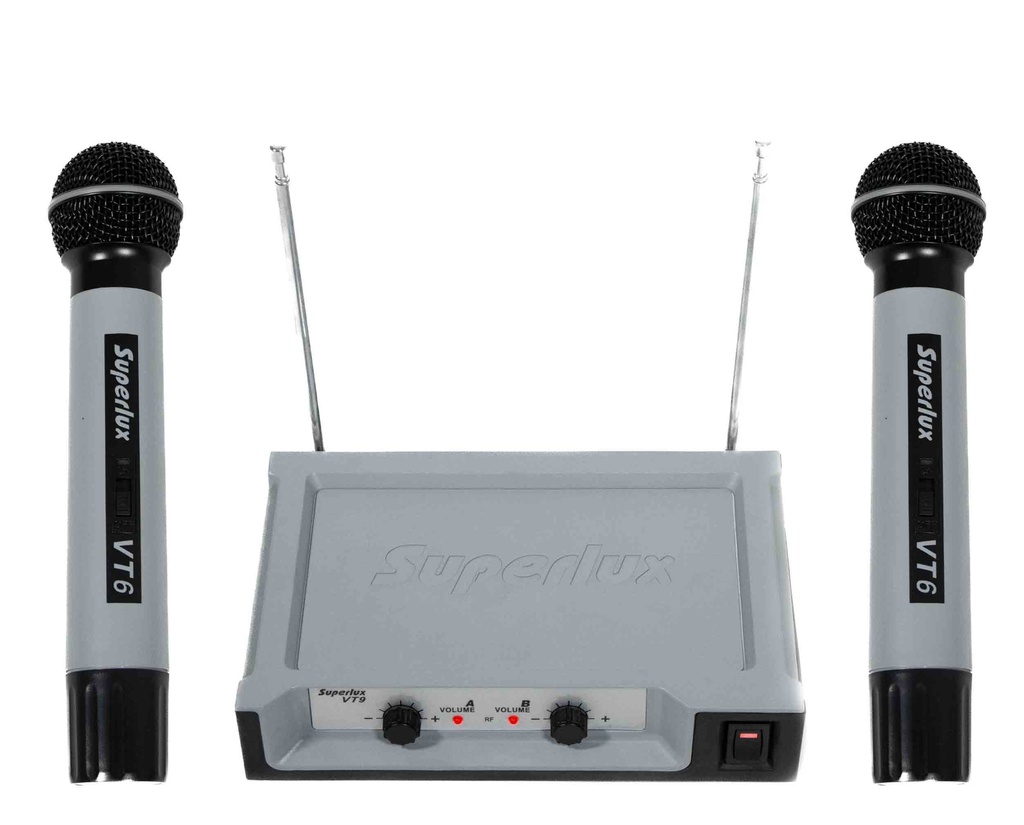 Microfonos Inal. De Mano Par 257-229 Mhz VT96CC